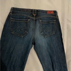 AG bell bottom jeans